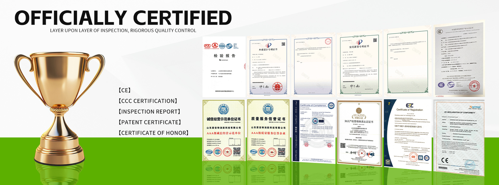 chất lượng Máy chữa cháy xe hơi nhà máy sản xuất