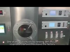 Video thử nghiệm máy thở tự cứu lọc