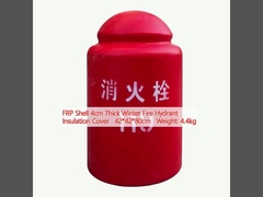 FRP vỏ 4cm dày mùa đông Fire Hydrant cách nhiệt Cover 42 * 42 * 80cm Trọng lượng: 4,4kg