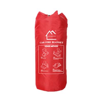 High Silica White JAT-303 Fire Fighting Blanket 0.6 Thickness Fiberglass Vehicle Fire Blanket Welding High Visibility Protection (Bảo vệ tầm nhìn cao)
