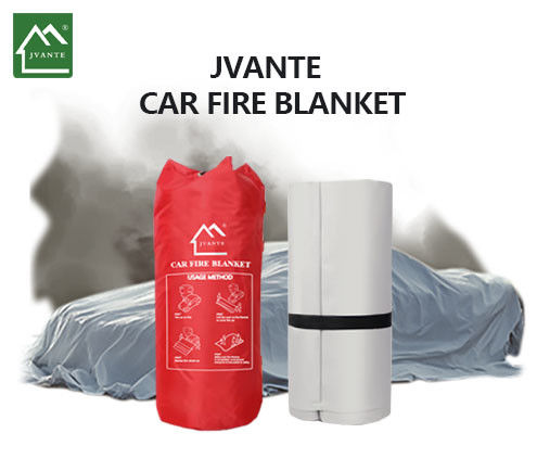 White Fire Safety Blanket For Cars Essential Protection