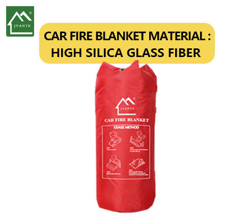 0.6mm Thickness Emergency Fire Extinguisher Blanket For Residential Areas