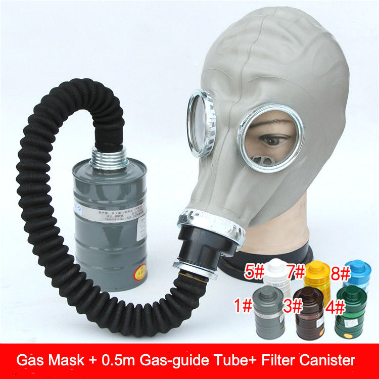Gray KN95 Reusable Silicone Respirator For Dust Protection And Gas Mask Functio