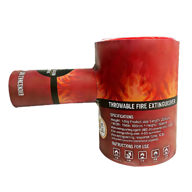 ABC Dry Powder Throw-Type Fire Extinguisher | 1kg Automatic Fire Ball