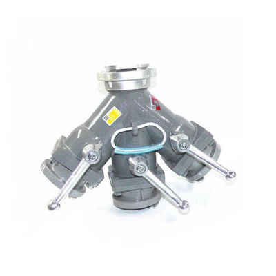 ống chữa cháy 65 # ba bộ tách nước một lối vào nước, ba bleeder làm bằng nhôm chất lượng cao