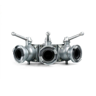 ống chữa cháy 65 # ba bộ tách nước một lối vào nước, ba bleeder làm bằng nhôm chất lượng cao