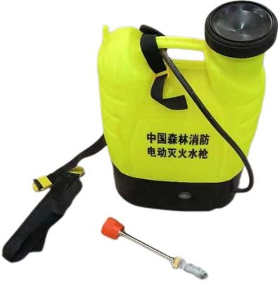 Khoảng cách phun 8m Cỗ súng chữa cháy điện rừng DC Cỗ súng phun 55dB