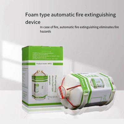 Khả năng lấp đầy thiết bị dập lửa tự động loại bọt: 1L Thời hạn hiệu lực: 3 năm