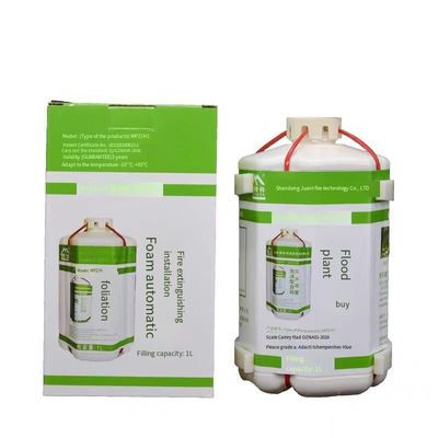 Khả năng lấp đầy thiết bị dập lửa tự động loại bọt: 1L Thời hạn hiệu lực: 3 năm