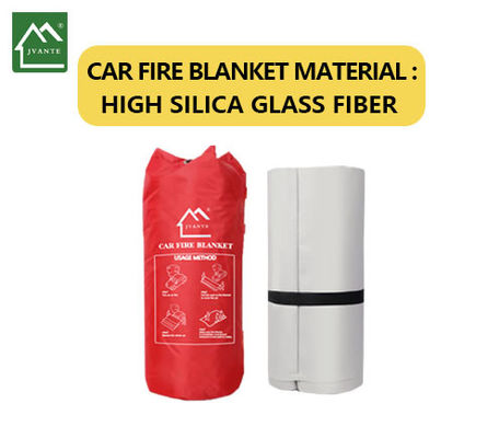 Áo bọc cháy khẩn cấp xe ô tô High Silica Glass Fiber Custom