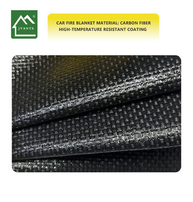 Xe ô tô Carbon Fiber Đen Đốt lửa Chăn tùy chỉnh