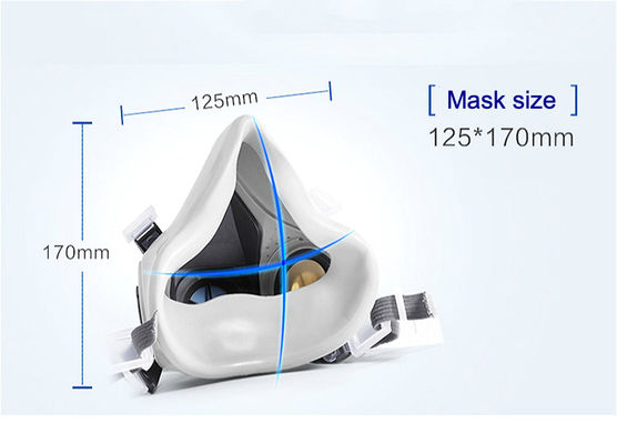 Mặt nạ khí nửa mặt KN95 tái sử dụng Khí hấp bụi với lọc không khí