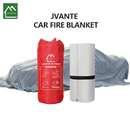 High Silica White JAT-303 Fire Fighting Blanket 0.6 Thickness Fiberglass Vehicle Fire Blanket Welding High Visibility Protection (Bảo vệ tầm nhìn cao)