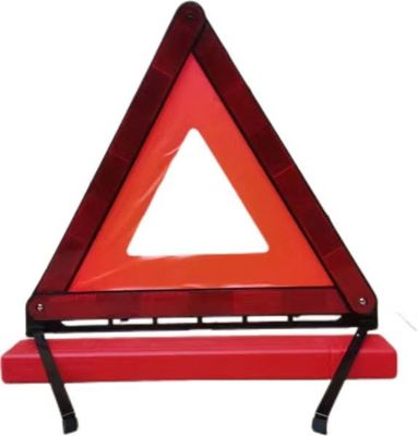 Chiếc xe cung cấp chân ba dấu hiệu cảnh báo xe đỗ xe an toàn thất bại chân ba dấu chân ba