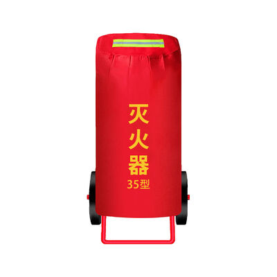 Khả năng chống cháy Fluorescent 35 loại Máy chữa cháy có bánh phủ văn bản tùy chỉnh